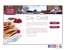 Tablet Screenshot of crecotte.com